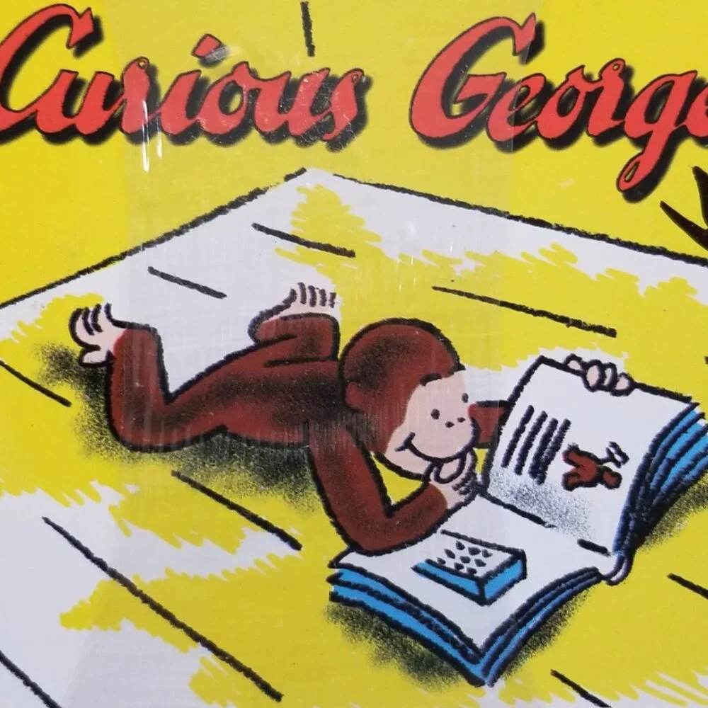 Sealed Curious George MIni Lunch Box 1998 Ltd Ed Collector's Mini Tin W/Candies